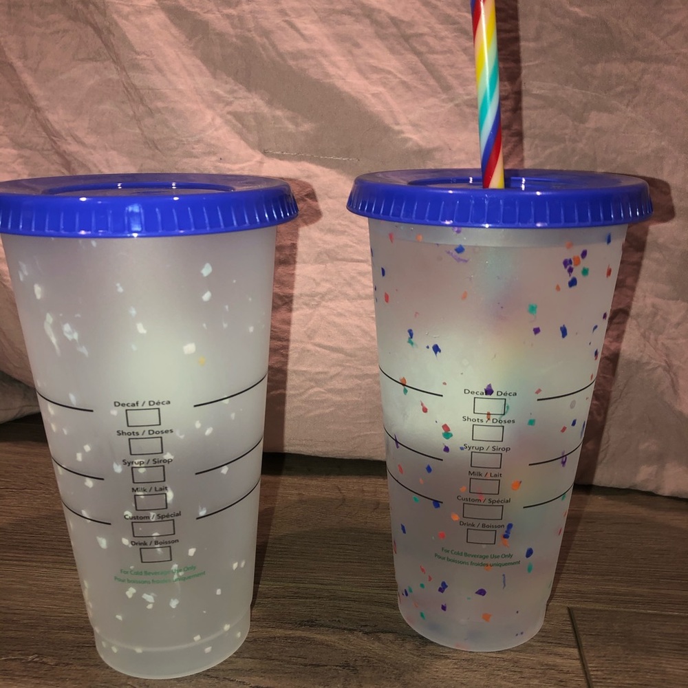 🎉 STARBUCKS CONFETTI TUMBLER 🎉 - Picture 4 of 10